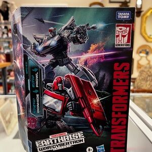 Hasbro Transformers Earthrise War For Cybertron Trilogy Ironhide And Prowl NIB